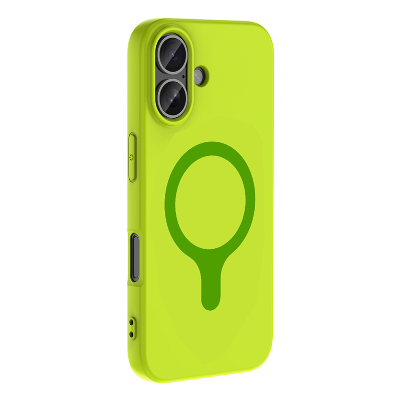 Apple iPhone 17 Case with M-Safe Charging Feature - Zore Aris Silicone Cover - 22
