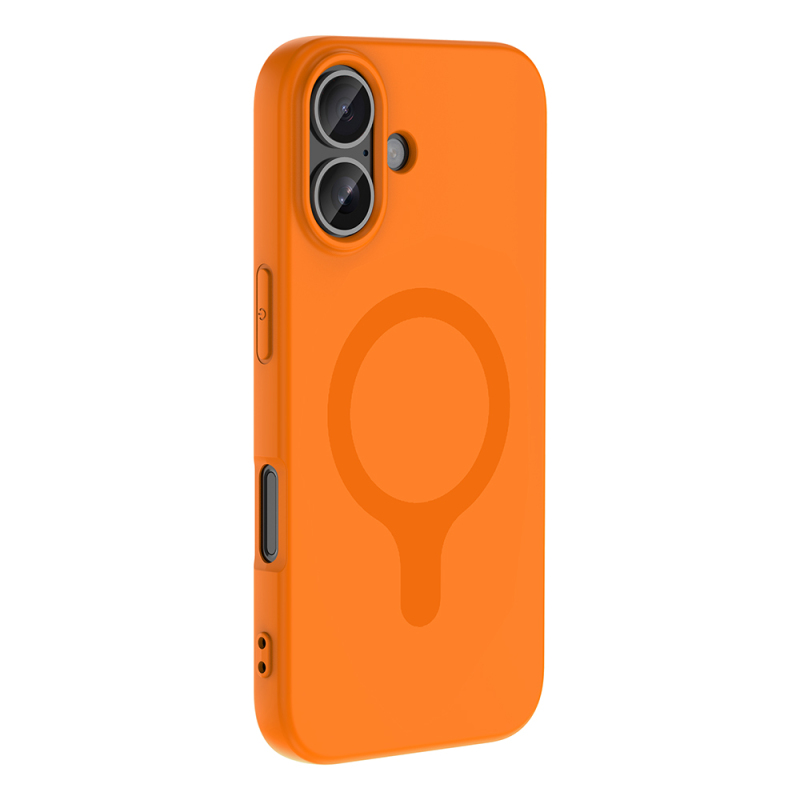 Apple iPhone 17 Case with M-Safe Charging Feature - Zore Aris Silicone Cover - 23