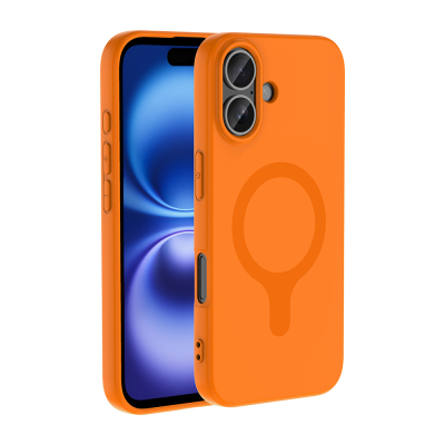 Apple iPhone 17 Case with M-Safe Charging Feature - Zore Aris Silicone Cover - 11
