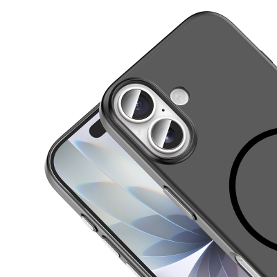 Apple iPhone 17 Case with M-Safe Charging Feature Zore Lora PC Cover - 13