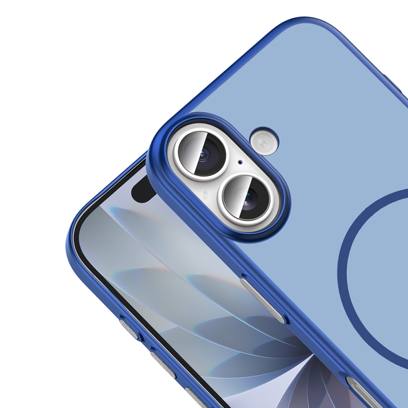 Apple iPhone 17 Case with M-Safe Charging Feature Zore Lora PC Cover - 14