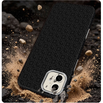 Apple iPhone 17 Case with M-Safe Charging Feature, Zore Paris Vax Hard PC Cover - 9