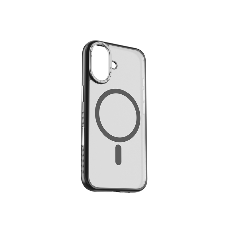 Apple iPhone 17 Case with M-safe Charging Metal Camera Stand Lenyes CK226 PC Cover - 3