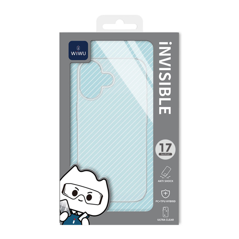 Apple iPhone 17 Case Wiwu YXK-206 Invisible Hard PC Cover - 5