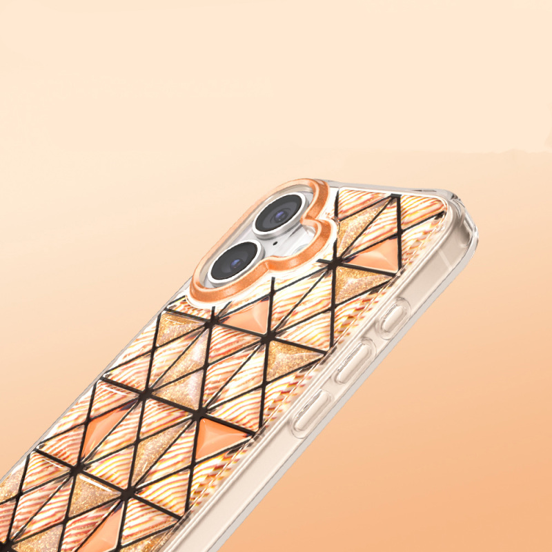Apple iPhone 17 Case – Zore Paris Kairo TPU Cover with 3D Ice Block Pattern - 4