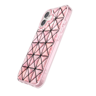Apple iPhone 17 Case – Zore Paris Kairo TPU Cover with 3D Ice Block Pattern - 12