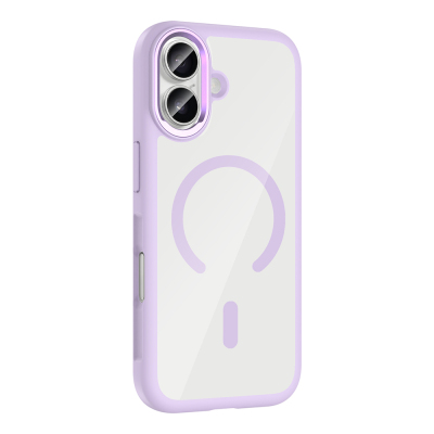 Apple iPhone 17 Case Zore Tiko Cover Metal Camera Frame and M-Safe Charging Function - 11