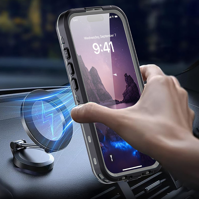 Apple iPhone 17 Kılıf 1-1 Su Geçirmez Kılıf - 2