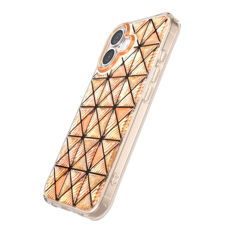 Apple iPhone 17 Kılıf 3D Buz Blok Desenli Zore Paris Kairo TPU Kapak - 2