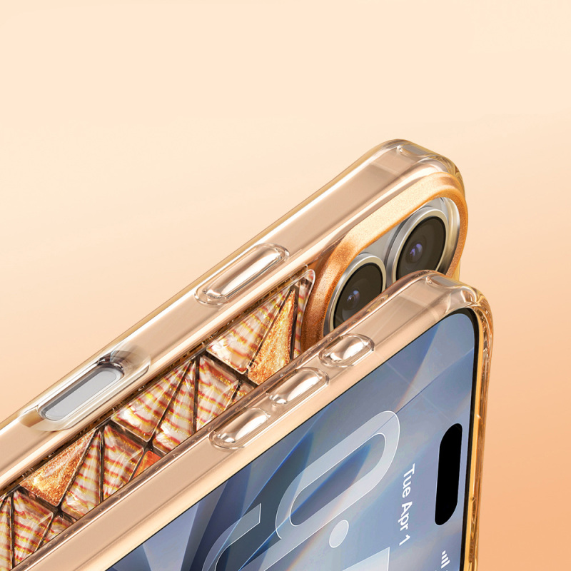 Apple iPhone 17 Kılıf 3D Buz Blok Desenli Zore Paris Kairo TPU Kapak - 9