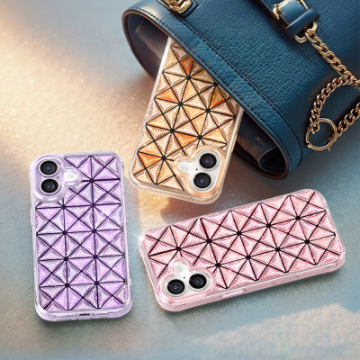 Apple iPhone 17 Kılıf 3D Buz Blok Desenli Zore Paris Kairo TPU Kapak - 10