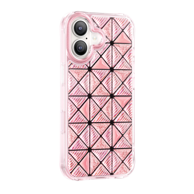 Apple iPhone 17 Kılıf 3D Buz Blok Desenli Zore Paris Kairo TPU Kapak - 11