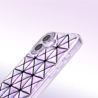 Apple iPhone 17 Kılıf 3D Buz Blok Desenli Zore Paris Kairo TPU Kapak - 23