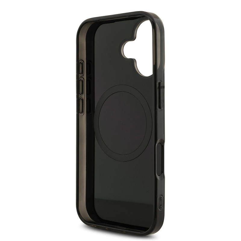 Apple iPhone 17 Kılıf AMG Orjinal Lisanslı Çift Katmanlı Büyük Logolu Petek Desenli Kapak - 8