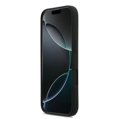 Apple iPhone 17 Kılıf DKNY Orjinal Lisanslı M-safe Şarj Özellikli Metal Logolu Silikon Kapak - 6