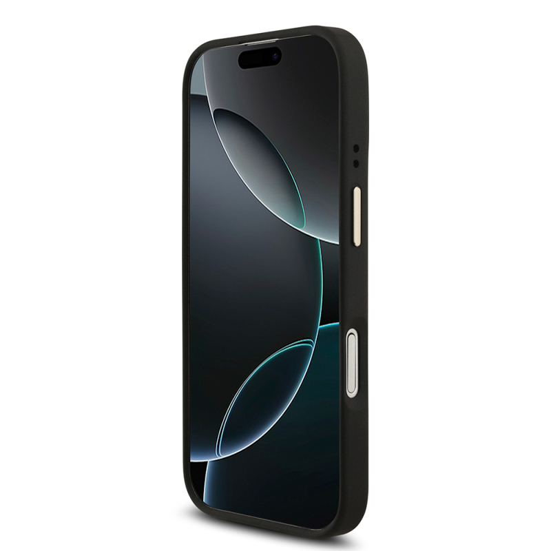 Apple iPhone 17 Kılıf Guess Orjinal Lisanslı 4G Büyük Metal Logolu Kalın Askılı Kapak - 7