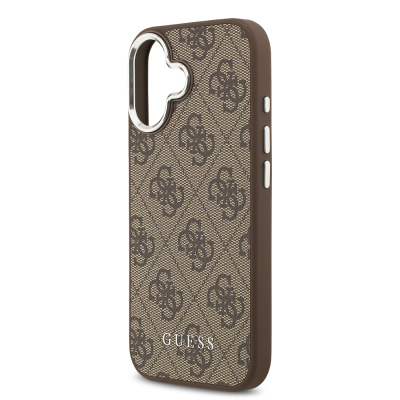 Apple iPhone 17 Kılıf Guess Orjinal Lisanslı M-safe Şarj Özellikli 4G Klasik Yazı Logolu Kapak - 15