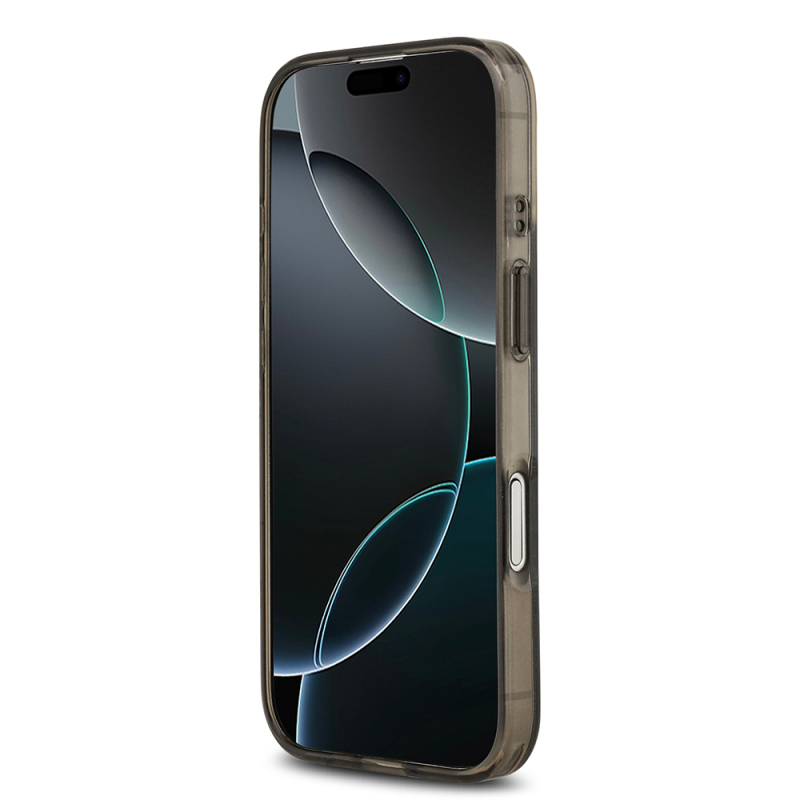 Apple iPhone 17 Kılıf Guess Orjinal Lisanslı M-safe Şarj Özellikli IML Peony ve 4G Desenli Klasik Logolu Kapak - 8