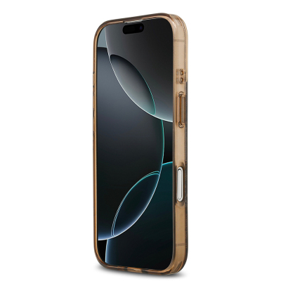 Apple iPhone 17 Kılıf Guess Orjinal Lisanslı M-safe Şarj Özellikli IML Peony ve 4G Desenli Klasik Logolu Kapak - 15