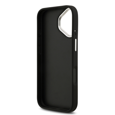 Apple iPhone 17 Kılıf Guess Orjinal Lisanslı PU Deri 4G Büyük Metal Logo Dizaynlı Kapak - 8