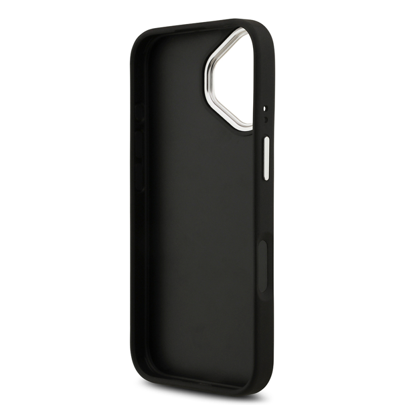 Apple iPhone 17 Kılıf Guess Orjinal Lisanslı PU Deri 4G Büyük Metal Logo Dizaynlı Kapak - 8