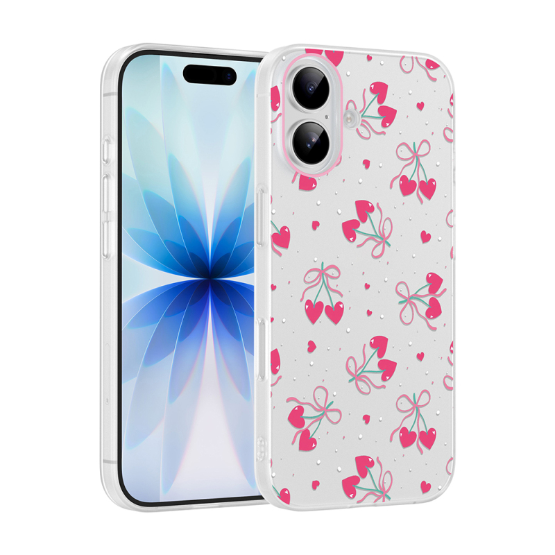Apple iPhone 17 Kılıf Kamera Korumalı Desenli Zore Klip Kapak - 2
