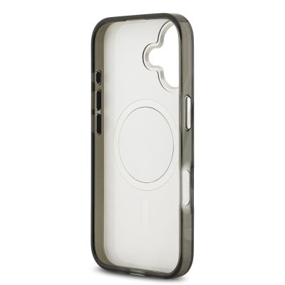 Apple iPhone 17 Kılıf Karl Lagerfeld Orjinal Lisanslı M-safe Şarj Özellikli IML Leopar Baskılı Kapak - 8