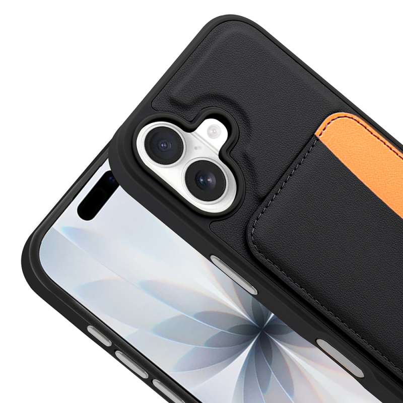 Apple iPhone 17 Kılıf Kartlıklı Zore X-Kart Silikon Kapak - 15