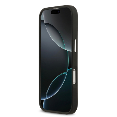 Apple iPhone 17 Kılıf Lacoste Orjinal Lisanslı M-safe Şarj Özellikli Champs Elysees PU Deri Tasarımlı Kapak - 15