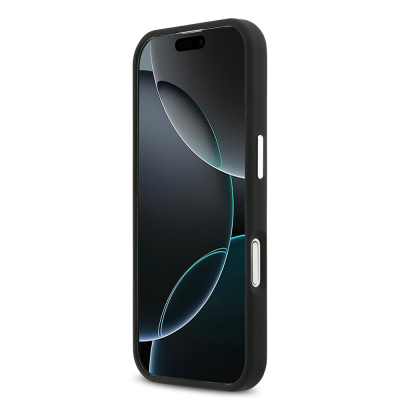 Apple iPhone 17 Kılıf Lacoste Orjinal Lisanslı M-safe Şarj Özellikli İkonik Logolu Metal Kamera Çerçeveli Silikon Kapak - 6