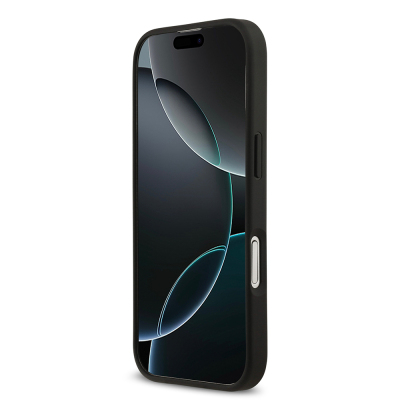 Apple iPhone 17 Kılıf Lacoste Orjinal Lisanslı M-safe Şarj Özellikli PU Deri Tasarımlı Karışık Monogram Desenli Kapak - 7