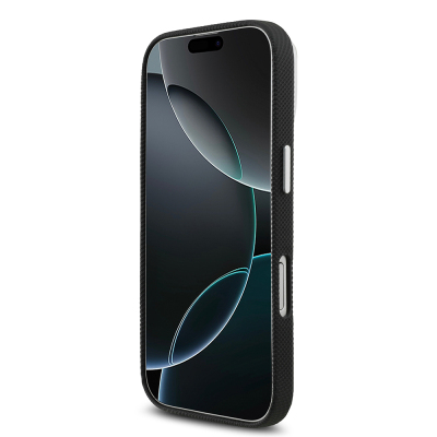 Apple iPhone 17 Kılıf Lacoste Orjinal Lisanslı M-Safe Şarj Özellikli PVC Pike Desenli Arka Yüzey İkonik Timsah Dokuma Logolu Kapak - 5