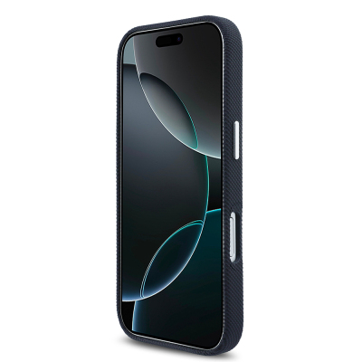 Apple iPhone 17 Kılıf Lacoste Orjinal Lisanslı M-Safe Şarj Özellikli PVC Pike Desenli Arka Yüzey İkonik Timsah Dokuma Logolu Kapak - 21