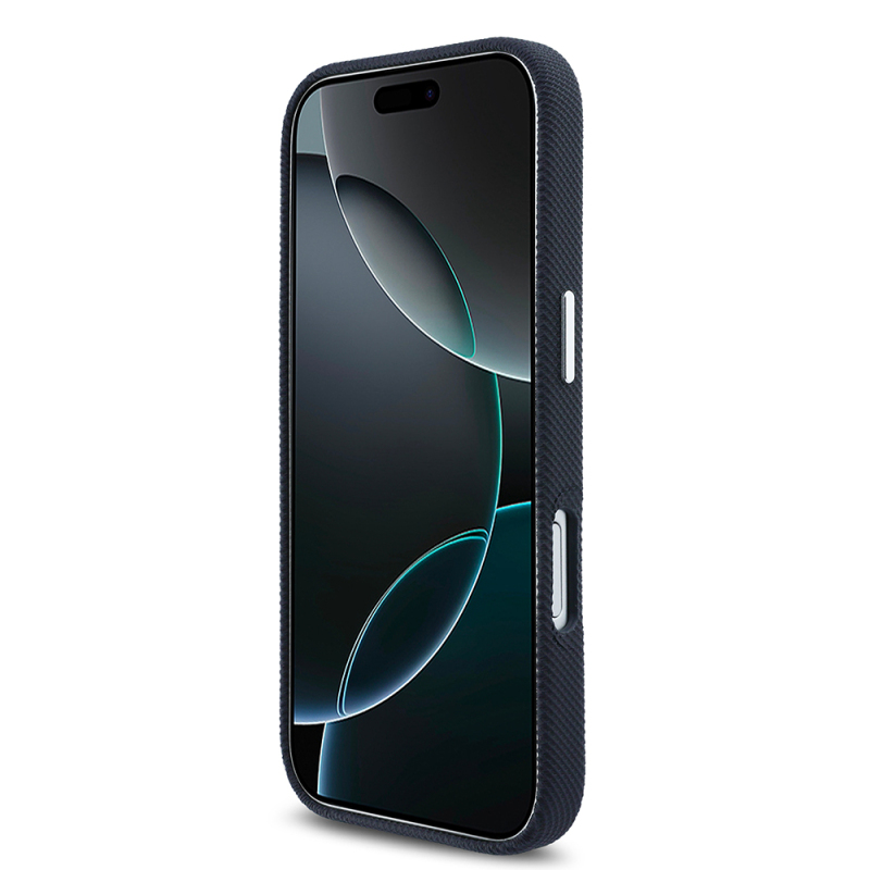 Apple iPhone 17 Kılıf Lacoste Orjinal Lisanslı M-Safe Şarj Özellikli PVC Pike Desenli Arka Yüzey İkonik Timsah Dokuma Logolu Kapak - 21