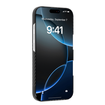 Apple iPhone 17 Kılıf M-safe Şarj Özellikli 600D Metal Kamera Çerçeveli Raptic Aramid Fiber Geotik Serisi Kapak - 9