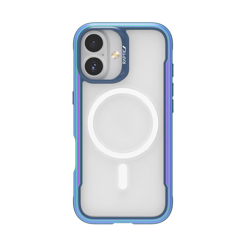 Apple iPhone 17 Kılıf M-safe Şarj Özellikli Airbagli Raptic Shield Serisi Şeffaf Arka Yüzey Kapak - 1