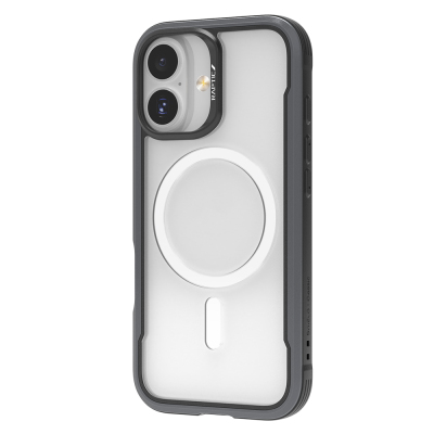 Apple iPhone 17 Kılıf M-safe Şarj Özellikli Airbagli Raptic Shield Serisi Şeffaf Arka Yüzey Kapak - 3