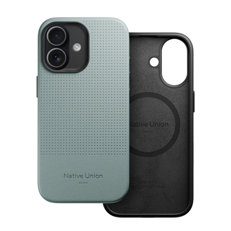 Apple iPhone 17 Kılıf M-safe Şarj Özellikli Deri Dokulu Native Union 2025 Active Serisi Kapak - 18