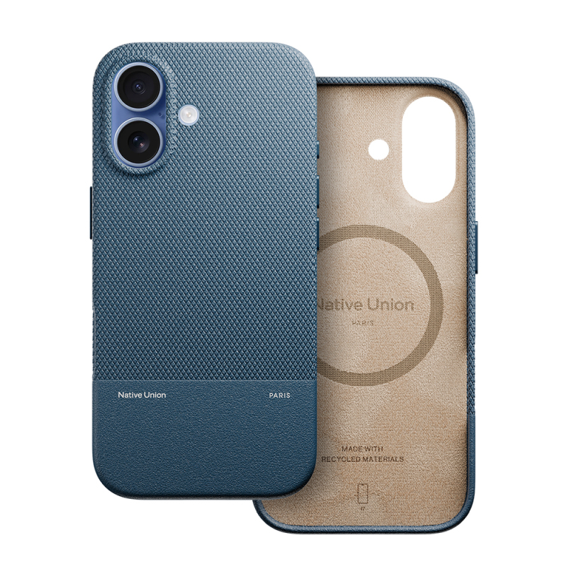 Apple iPhone 17 Kılıf M-safe Şarj Özellikli Deri Dokulu Native Union RE Classic Serisi Kapak - 2