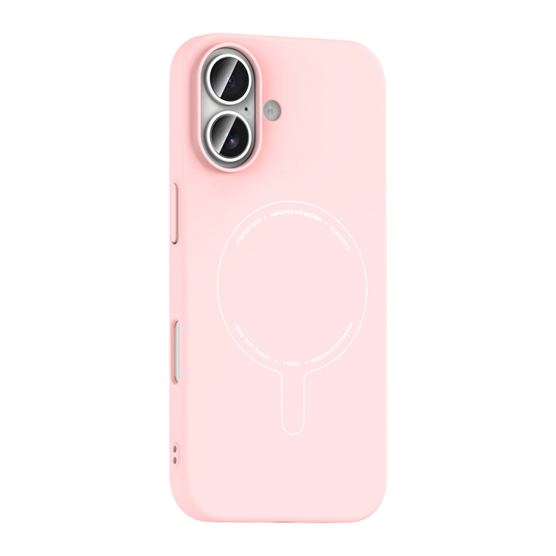 Apple iPhone 17 Kılıf M-Safe Şarj Özellikli Kamera Korumalı Zore Elio Sert PC Kapak - 14