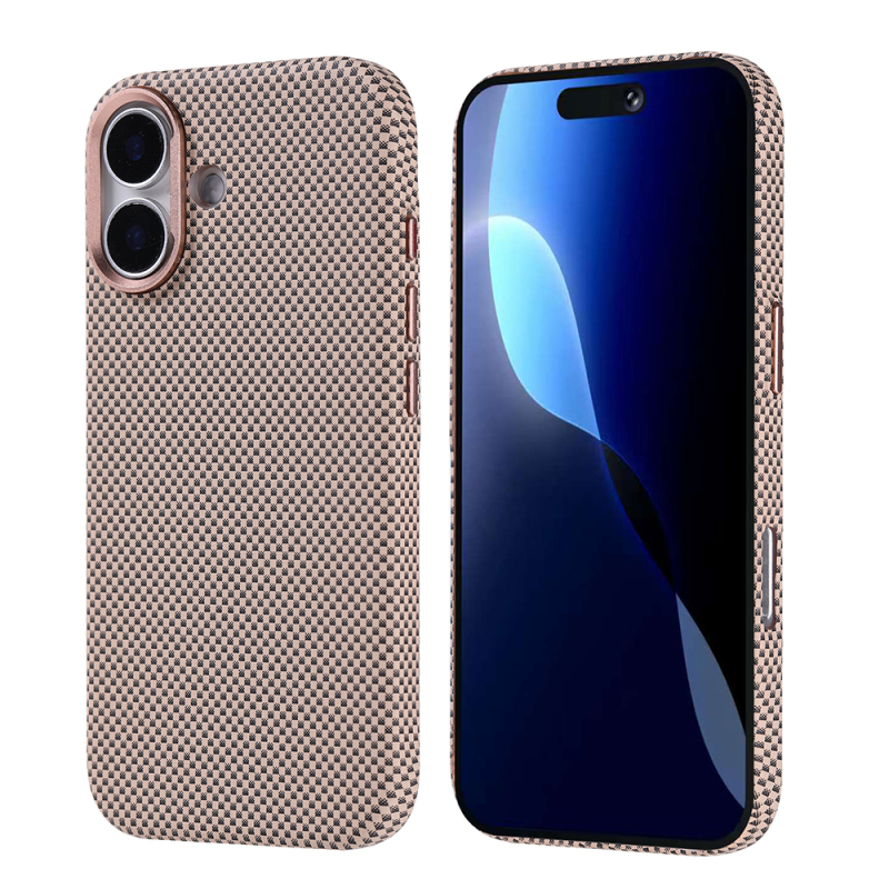 Apple iPhone 17 Kılıf M-safe Şarj Özellikli Karbon Fiber Görünümlü Zore Nekst Kapak - 1