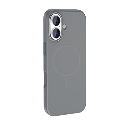 Apple iPhone 17 Kılıf M-Safe Şarj Özellikli Metal Kamera Çerçeveli Zore Edi Silikon Kapak - 11