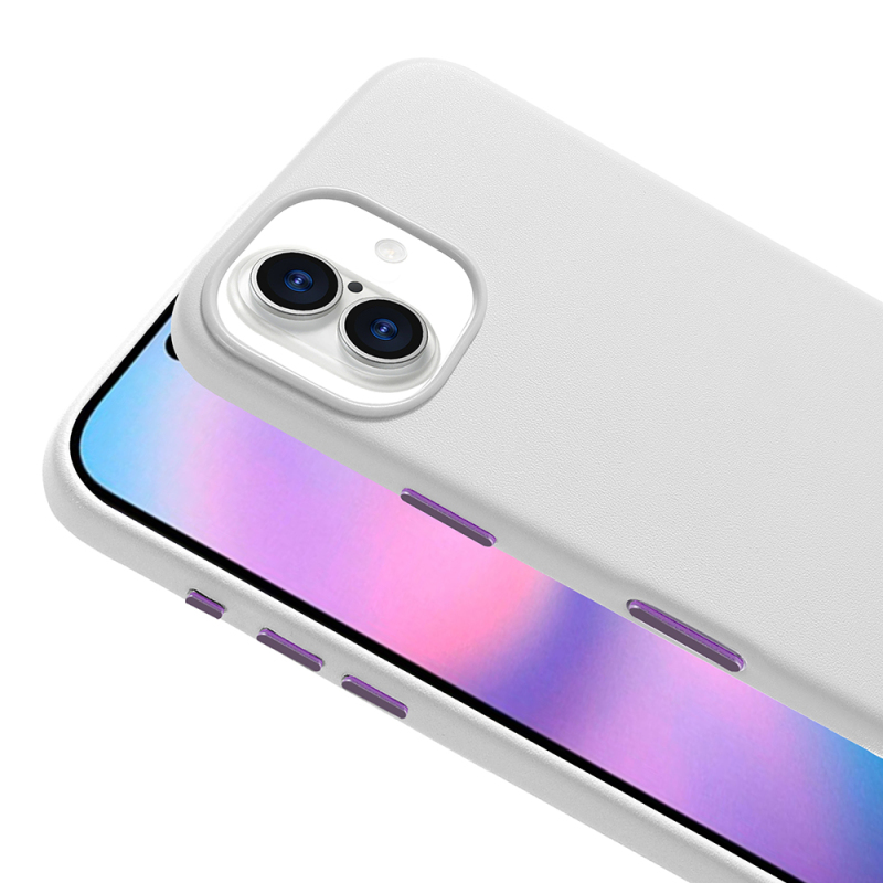 Apple iPhone 17 Kılıf M-safe Şarj Özellikli PU Deri Görünümlü Zore Kupra Kapak - 17
