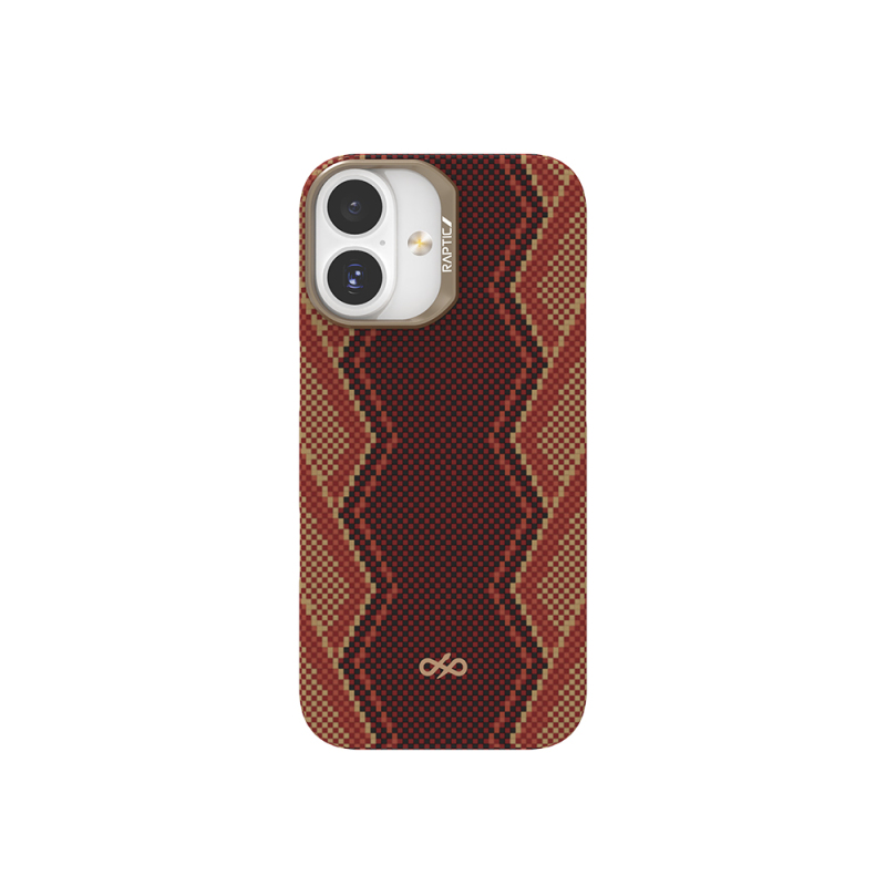 Apple iPhone 17 Kılıf M-safe Şarj Özellikli Raptic Aramid Skin Bionic Serisi Kapak - 2