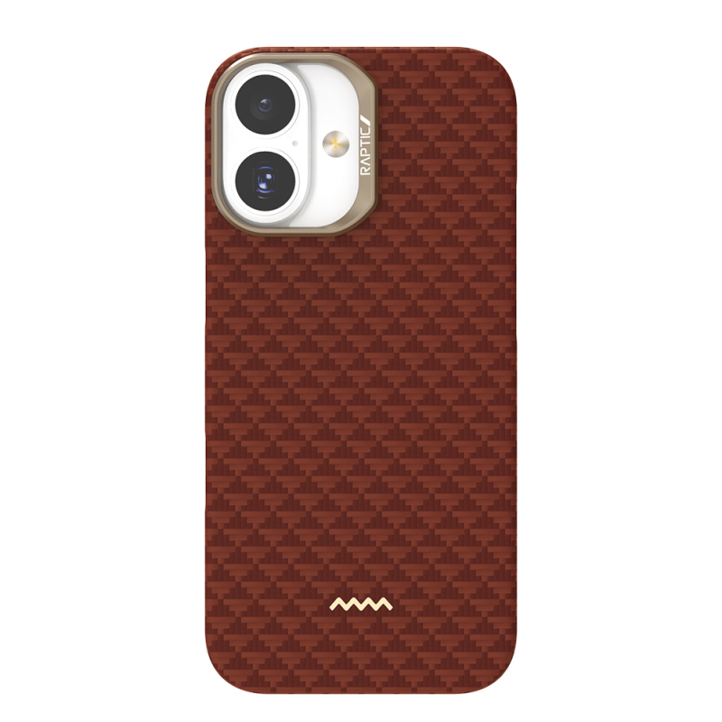 Apple iPhone 17 Kılıf M-safe Şarj Özellikli Raptic Aramid Skin Origin Serisi Kapak - 3