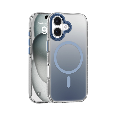 Apple iPhone 17 Kılıf M-safe Şarj Özellikli Sararmaya Karşı Dayanıklı Mutural Icesense Serisi Kapak - 2