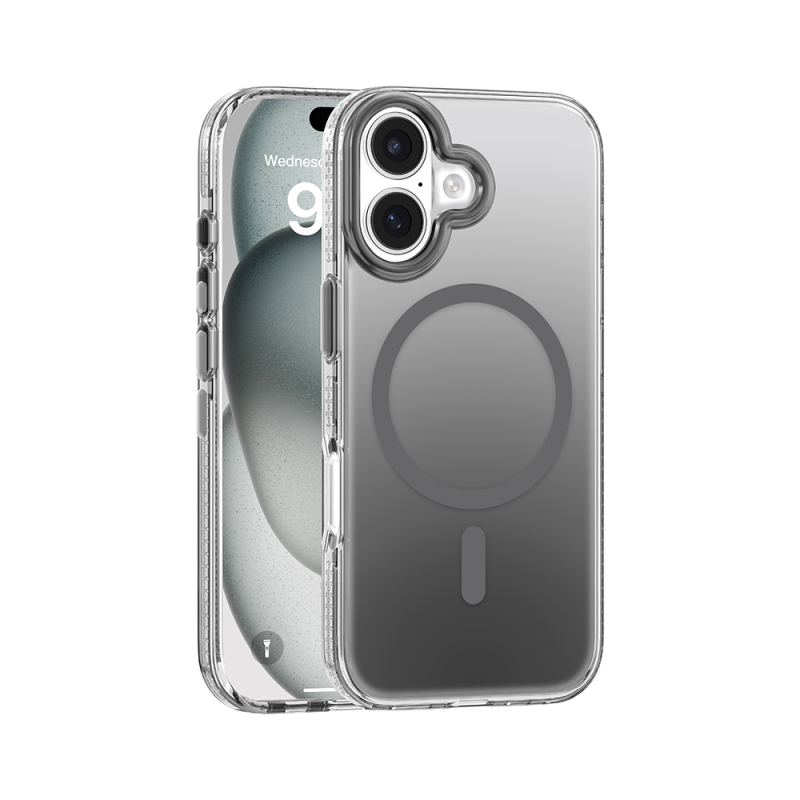 Apple iPhone 17 Kılıf M-safe Şarj Özellikli Sararmaya Karşı Dayanıklı Mutural Icesense Serisi Kapak - 4