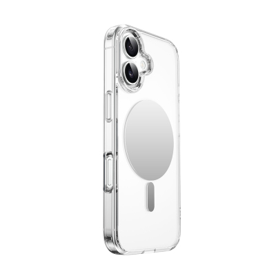 Apple iPhone 17 Kılıf M-safe Şarj Özellikli Wiwu MCC-701 Aynalı Pro Serisi Sert PC Kapak - 2