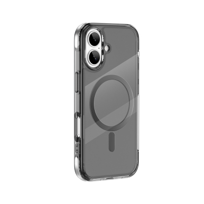 Apple iPhone 17 Kılıf M-safe Şarj Özellikli Wiwu MCC-702 Titanyum Pro Serisi Sert PC Kapak - 6