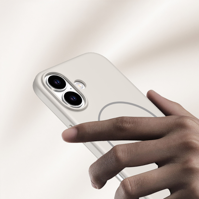 Apple iPhone 17 Kılıf M-safe Şarj Özellikli Wlons Liza Kapak - 6